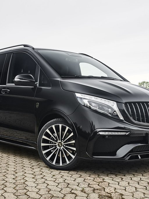 Mercedes Benz V Class, side profile